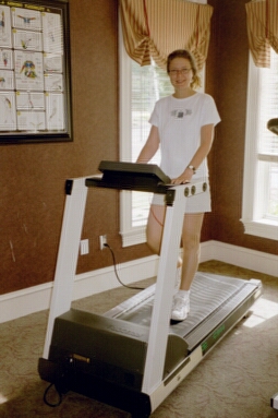 Niina kuntosalilla!!